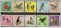 Rwanda Ruanda 1972 OCBn° 464-73 *** MNH Cote 11,00 Euro Faune Oiseaux Vogels - Ungebraucht