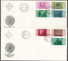 Bulgaria 1981 - 1300 Years Bulgaria, Mi-Nr. 3022/35+Bl. 114/115, 6 FDC (3 Scan) - FDC