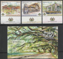 Malaysia 2024-1 150 Years Anniversary Of Taiping Set+M/S MNH (emblem) Landscape Landmark Tree Unusual - Malaysia (1964-...)