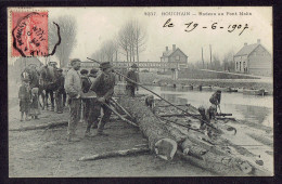 CPA 59 - BOUCHAIN - RADEAU AU PONT MALIN - Bouchain