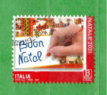 Italia ° -  2021 - NATALE. Usato. - 2021-...: Gebraucht