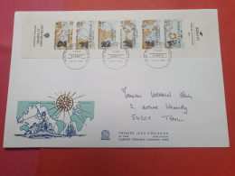 Grande Enveloppe FDC En 1988 - Navigateurs Et Explorateurs - FDC 49 - 1980-1989