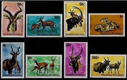 Rwanda 1975 OCBn°  611-618 *** MNH  Cote 15,00 € Faune Antilopes - Ungebraucht