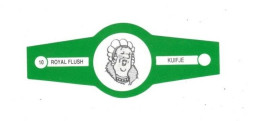 10) Bague De Cigare Série Tintin Verte Royal Flush Kuifje Bianca Castafiore En Superbe.Etat - Advertisement