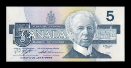 Canadá 5 Dollars Elizabeth II 1986 Pick 95d Sc- AUnc - Canada