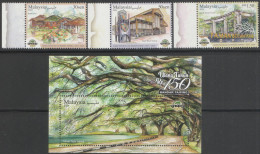 Malaysia 2024-1 150 Years Anniversary Of Taiping Set+M/S MNH (Row 4 Left) Landscape Landmark Tree Unusual - Malaysia (1964-...)