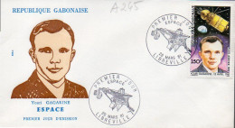 GABON A 244/46 Fdc William Herschel, Yuri Gagarine, William Sheperd 1981 - Autres & Non Classés