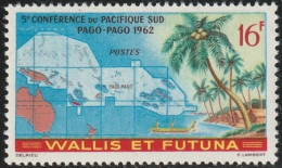 THEMATIC GEOGRAPHY:  5th SOUTH PACIFIC CONFERENCE AT PAGO-PAGO   -  WALLIS ET FUTUNA - Géographie