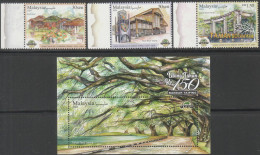 Malaysia 2024-1 150 Years Anniversary Of Taiping Set+M/S MNH (Row 2 Left) Landscape Landmark Tree Unusual - Malaysia (1964-...)