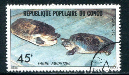 CONGO- Y&T N°685- Oblitéré (tortues) - Used