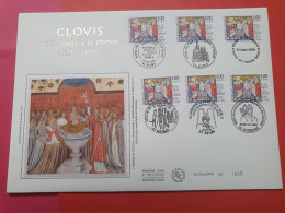 Grande Enveloppe FDC En 1996 - Clovis - FDC 55 - 1990-1999