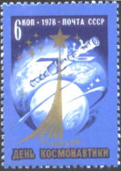 Mint Stamp Space Cosmonautics Day 1978  From USSR  Russia - Rusland En USSR