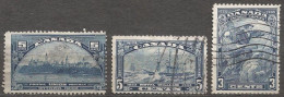 Canada U  168/170 (o) Usado. 1933 - Used Stamps