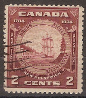 Canada U  172 (o) Usado. 1934 - Oblitérés