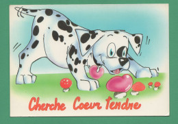 Cherche Cœur Tendre ( Chien Dalmatien, Champignons Rouge ) - Mushrooms