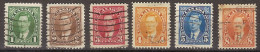 Canada U  190/195 (o) Usado. 1937 - Used Stamps