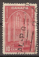 Canada U  197 (o) Usado. 1938 - Oblitérés