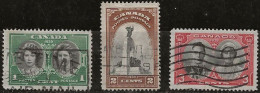 Canada U  202/204 (o) Usado. 1939 - Used Stamps