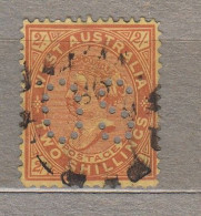 WEST AUSTRALIA 1902 Perfins OS Used(o) #34425 - Used Stamps