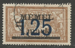 MEMEL N° 43 OBL / Used - Gebruikt