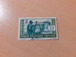 TIMBRE   A.E.F  FRANCE  LIBRE  N  164    COTE 10,00  EUROS   OBLITERE - Usados