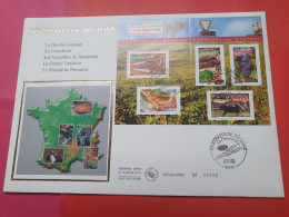 Grande Enveloppe FDC En 2004 - Portraits De Régions - FDC 84 - 2000-2009