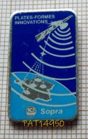 PAT14950 ICI SOPRA PLATES-FORMES INNOVATIONS SATELLITE CARTE DE FRANCE - Informatica