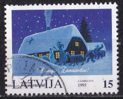 Lettland Marke Von 1995 O/used (A412) - Lettonie