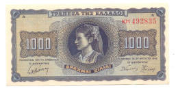 Greece 1.000 Drachmas 1942 - Grecia