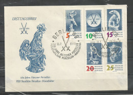 ALLEMAGNE DDR FDC THEME PORCELAINE. - 1950-1970