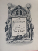 Urkunde Turnen Gau Havel 4 Bezirksturnfest HENNIGSDORF 6./7.6.1925 Turner Kurt Ellmer MTV Tegel Im Zwölfkampf 4. Sieger - Velten