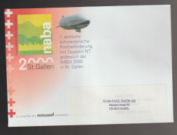 Switzerland 1998 - St. Gallen Naba 2000 Cover - FDC