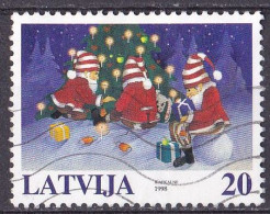 Lettland Marke Von 1998 O/used (A412) - Lettonie