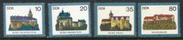 DDR 1984 Castles MNH / **.  Michel 2910-13 - Ungebraucht