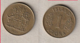 00147) Island, 1 Krone 1969 - Island