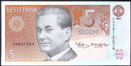 ESTONIE * 5 Krooni * Date  1994 * Etat/Grade NEUF/UNC * - Estonia