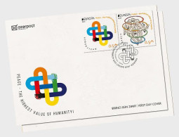 Azerbaïjan.2023.Europa CEPT.Peace – The Highest Value Of Humanity.FDC - 1. - 2023