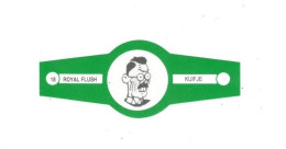 18) Bague De Cigare Série Tintin Verte Royal Flush Kuifje Mitsuhirato Asie Asiatique En Superbe.Etat - Advertisement