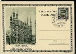 Carte Illustrée Obl.  N° 27. Vue 15. - LEUVEN - LOUVAIN  -- Obl. BXL 15/10/39 - Cartes Postales 1934-1951