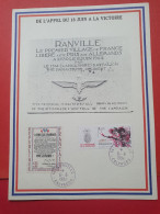 Encart En 1984 - Général De Gaulle -Appel Du 18 Juin  - FDC 105 - De Gaulle (Général)