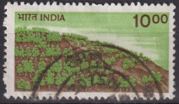 1984 Indien ° Mi:IN 986Y, Sn:IN 900, Yt:IN 801, Forest On Hillside - Usati