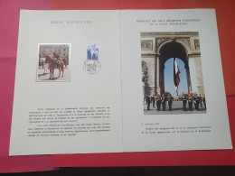 Encart En 1980 - Gendarmerie Nationale - FDC 116 - 1980-1989