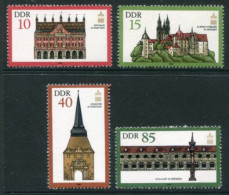 DDR 1984 Rostock And Dresden Buildings MNH / **.  Michel 2869-72 - Nuovi