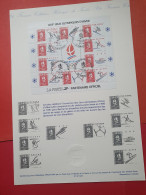 Encart En 1992 - Jeux Olympiques D'Hiver - FDC 118 - Inverno1992: Albertville