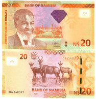 Namibia 20 Dollars 2013 UNC "Shiimi" - Namibia