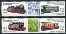 DDR 1984 Narrow-gauge Ralways MNH / **.  Michel 2864-67 - Ongebruikt