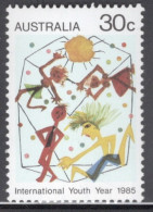 Australia 1985 Single Stamp To Celebrate International Youth Year In Unmounted Mint - Neufs