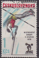 TCHECOSLOVAQUIE -  Championnats D'Europe D'athlétisme à  Prague - Used Stamps