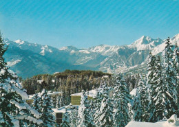 Suisse--CRANS-MONTANA --1965-- Paysage D'hiver  .....timbre....cachet - Crans-Montana