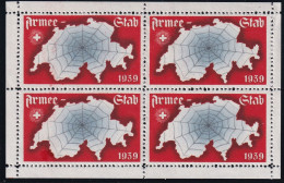 Kommandostäbe 1 Gezähnter Block Ohne Inschrift -  Postfrisch/**/MNH - Etichette